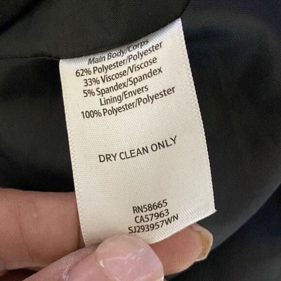 Sejour Women's Black Blazer Jacket Size 18W - NWT - Classic & Versatile Chic - Picture 10 of 12